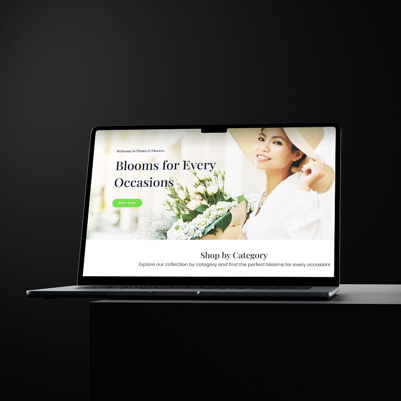 Flower Shop Ecommerce by Digitlox