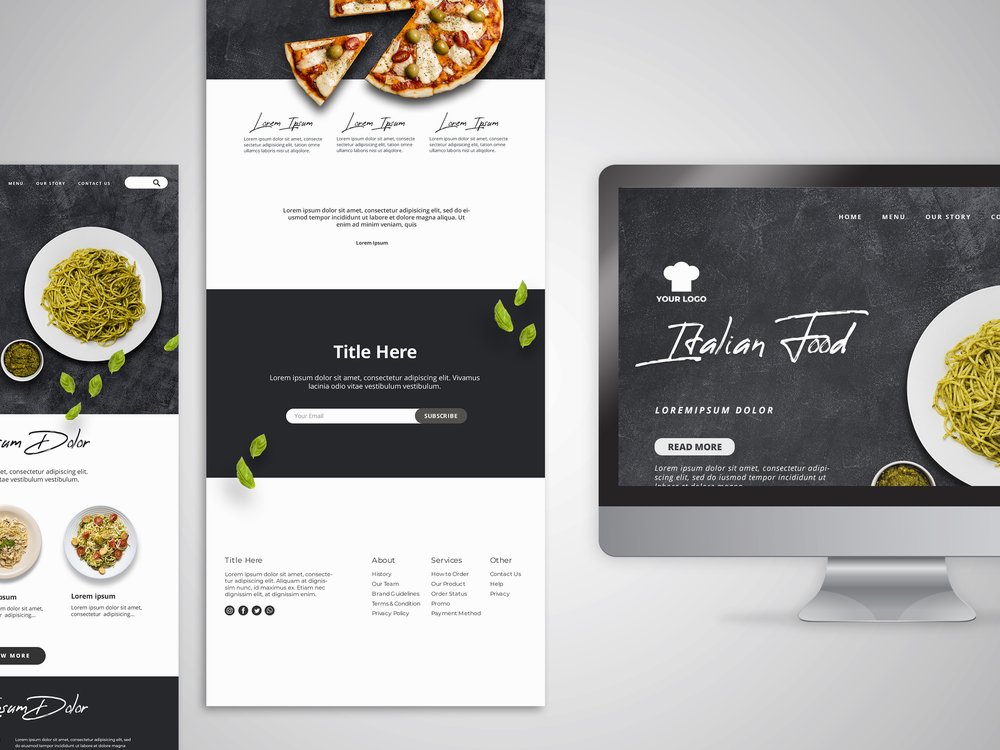 Restaurant Website by Digitlox
